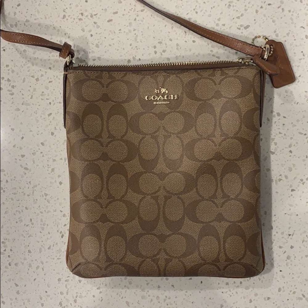 File Crossbody Bag